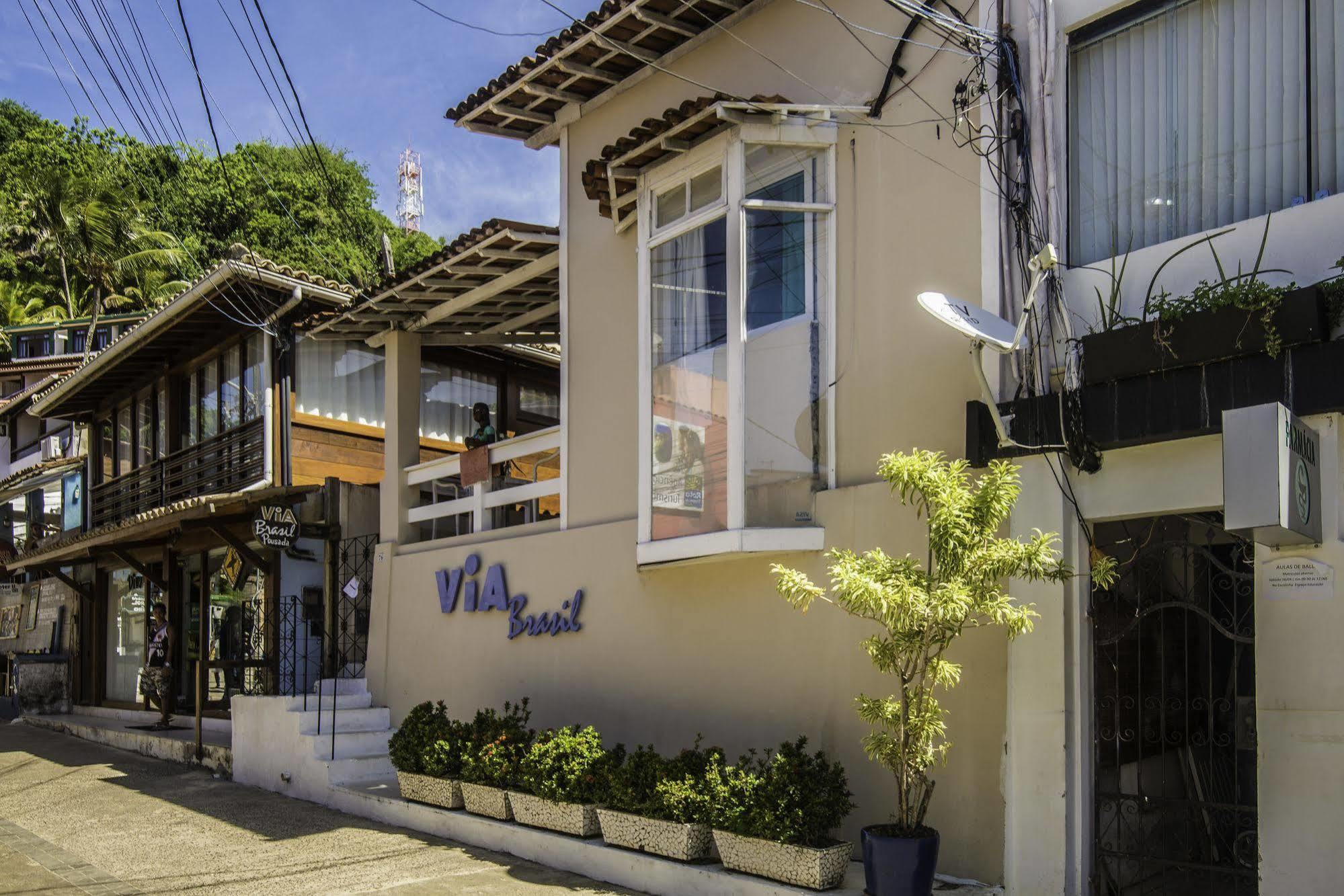 Pousada Via Brasil Morro de São Paulo Exterior foto